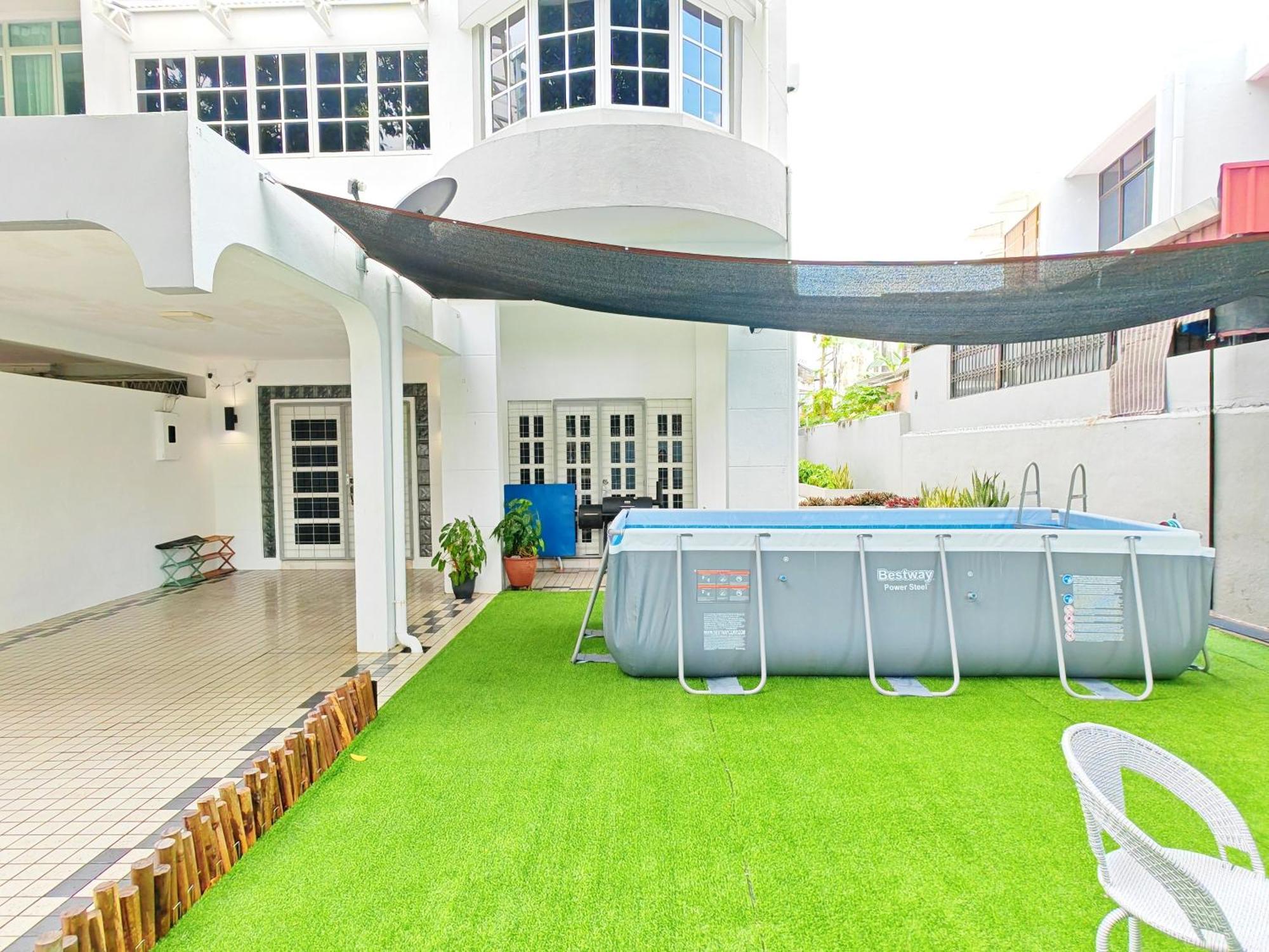527 Beachhouse L 5 Bedroom With Swimming Pool - 3Min Walk To The Beach Tanjung Bungah  Exteriér fotografie